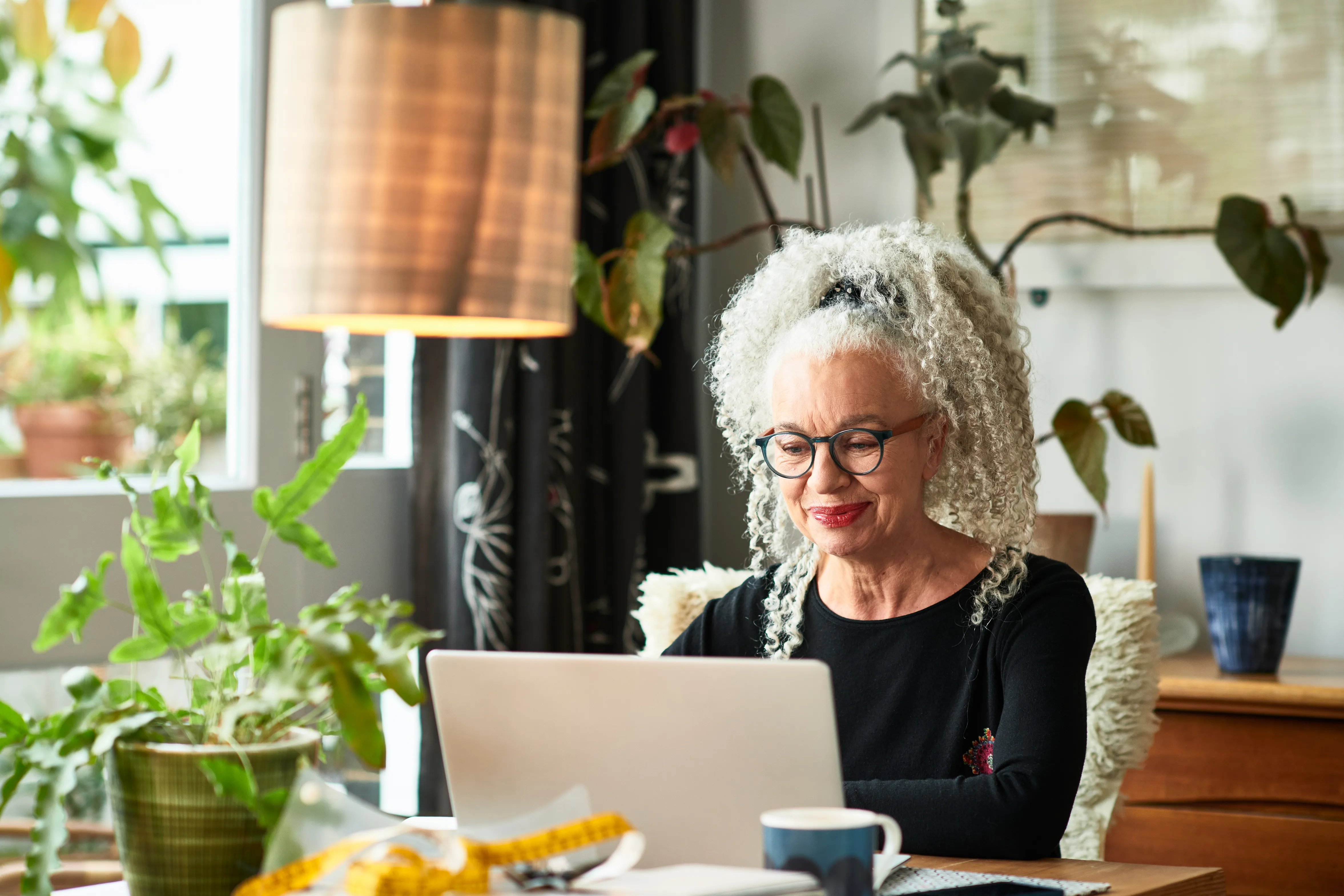 A user accessing UK Care Guide.